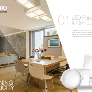 GreatWhite Lumapro LED Panel Light & Grid Light